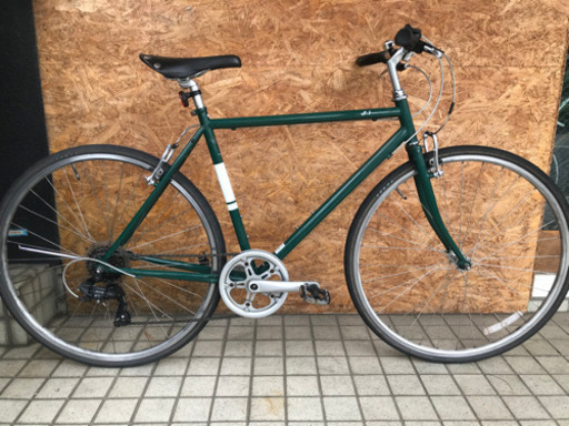 ARRANGE BIKE S-1 クロスバイク 6速 グリーン 街乗り 通勤通学
