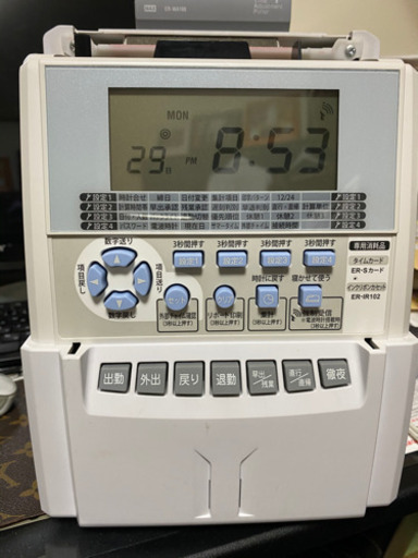 電波タイムレコーダーER-250S
