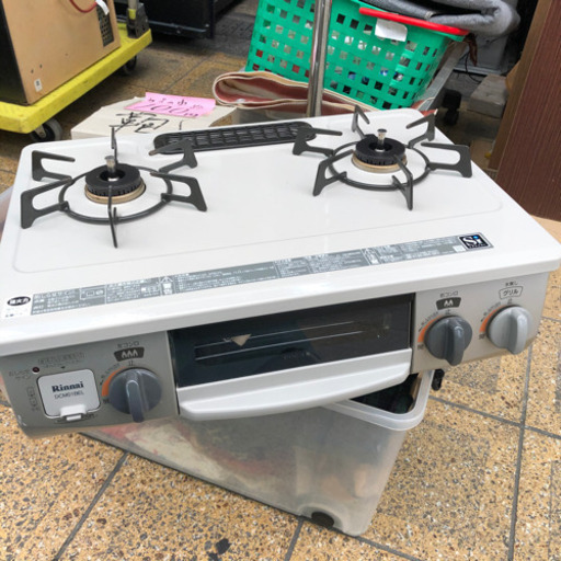 都市ガスコンロ　2018年式　美品