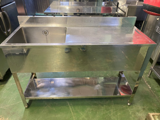 1槽シンク　1200x450x890