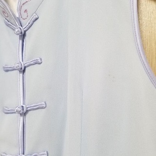 差し上げます◆ベトナム　アオザイ　シルク100%　10歳～12歳の女の子用◆の画像