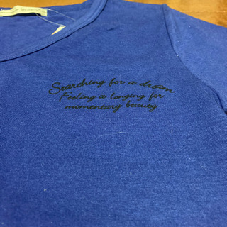 新品タグ付き　しまむら　Tシャツ　サイズMの画像