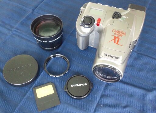 OLYMPUS CAMEDIA C-1400XL（テレコンバータ付き）