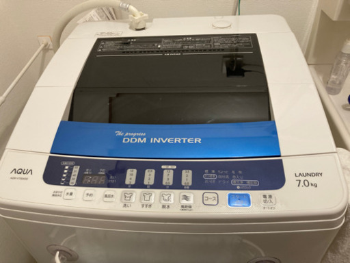 格安にしてます。AQUA 洗濯機　7kg 2012年製品