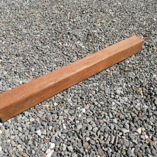 木材　ウリン　支柱　90x90　ウッドデッキ