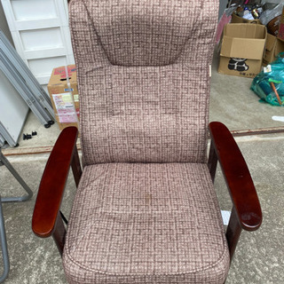 【中古品】極厚ポケットコイル座面の高座椅子