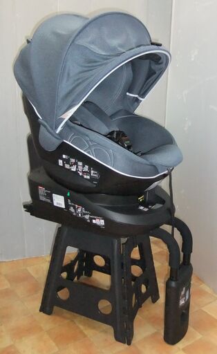美品/エールベベ・クルット４Oui２/新生児～４歳頃/ISO FIX対応/２０１８年製造/洗濯済み