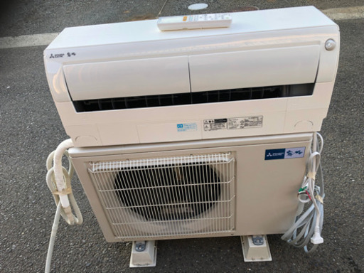 大容量エアコン 三菱 ルームエアコン 2017年 5.6kw ～23畳 単相200v 霧ヶ峰 ムーブアイ搭載 自動掃除 MSZ-L5616S