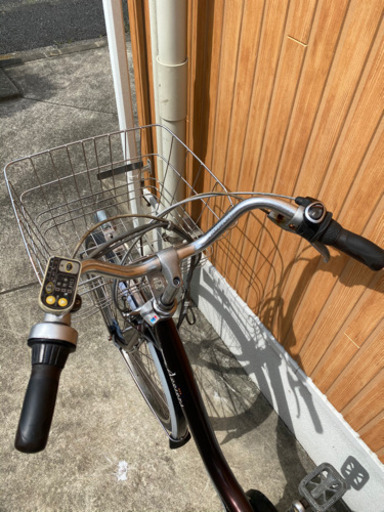 [格安電動自転車] アシスタ ブリヂストン 茶色 