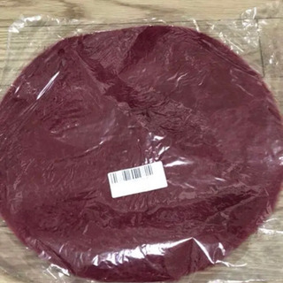 ベレー帽　ワインレッド