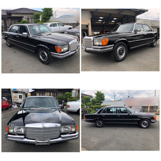 メルセデスベンツ  W116 初代Sクラス 450SEL V8エンジンの画像