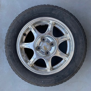 ロードスター　NA Vスペシャル　ホイール　14×６J ４穴 ＰＣＤ１００ オフセット+４５ ハブ径 約５４㎜の画像