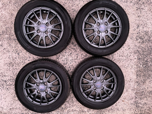 VELVA SPORT アルミホイール13インチ タイヤバリ山4本セット