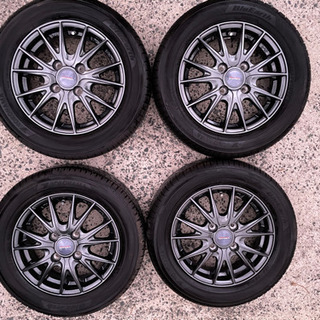 VELVA SPORT アルミホイール13インチ タイヤバリ山4本セット