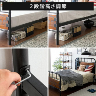 ベッドフレームの画像