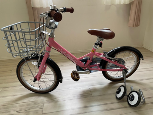 美品！ルイガノ 16インチ 補助輪、スタンド付き