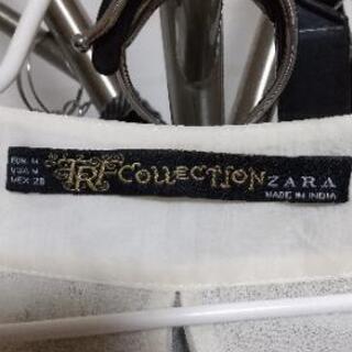 ZARA ザラ チュニック ノースリーブ カットソー ワンピース ドレスの画像