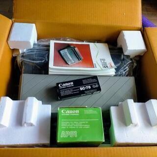 Canon キャノン 電子タイプライター S-68Sの画像