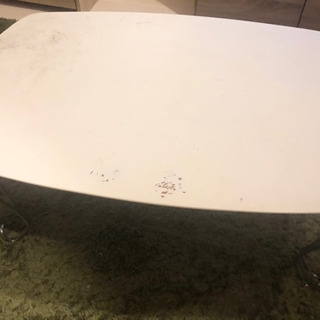 【0円】折り畳みテーブル　猫足の画像