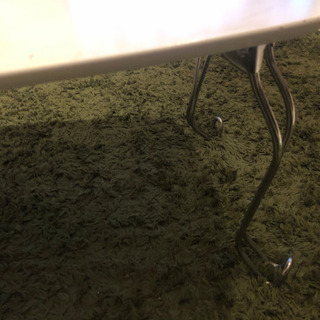 【0円】折り畳みテーブル　猫足の画像