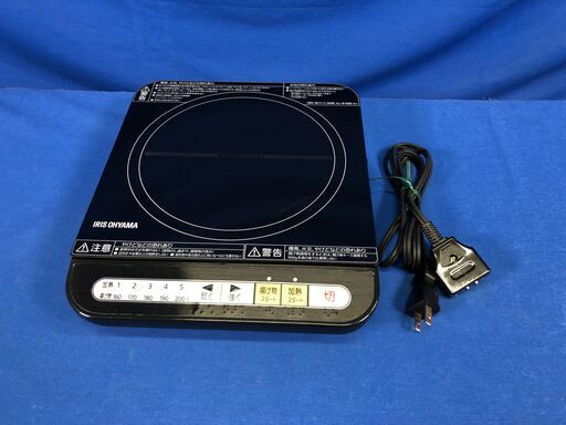 【動作保証あり】IRISOHYAMA 2017年 IHK-T34 1000W IHクッキングヒーター【管理KRK444】