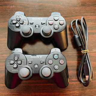 ps3純正コントローラー ケーブル付
