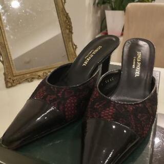 【美品】ソニアリキエルのミュールパンプスサンダル靴　サイズ35....