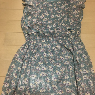 花柄　ワンピース　チュニック　Mサイズ