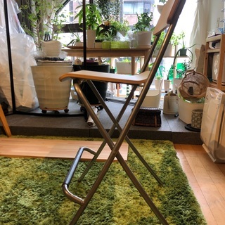 【IKEA】FRANKLIN☆バースツール：C☆背もたれ付き☆折...