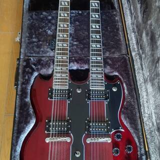 Epiphone G-1275 Double Neck jimmy page「エピフォン ダブルネック G-1275 ジミーペイジモデル」の画像