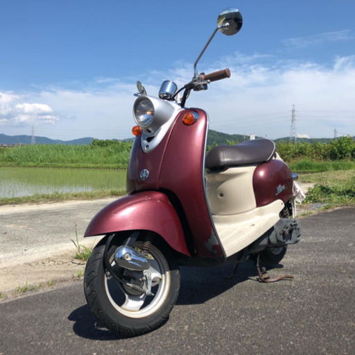 ビーノ 低走行 実働 軽整備OK 2スト 原付 スクーター グリップシート新品 29,250円