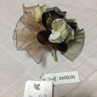コサージュ(高島屋購入)の画像