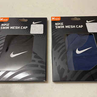 【新品】NIKE 水泳 キャップ 2点セット