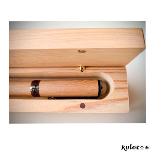 売切れ‼️台湾有名な彫刻家ハンドメイド【高級檜製万年筆】