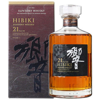 サントリー　響21年　700ml 新品未開封　専用カートン付き　1本