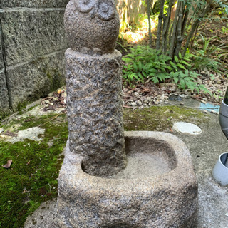 【取引中】石像　フクロウ　差し上げます