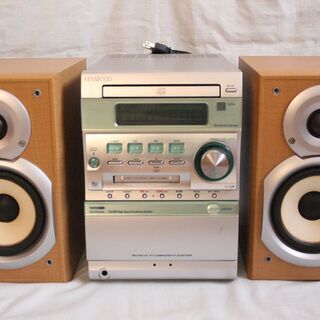 ケンウッド　MDCDコンポの画像