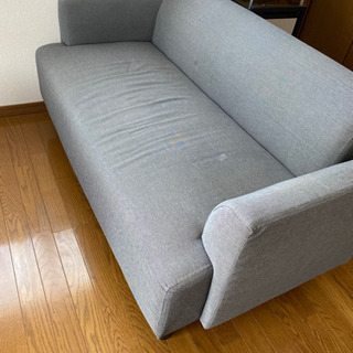 【予定者決定】IKEA ソファ　グレー2人掛け