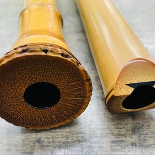 容山作 尺八 48cm 1印 藤巻き銀三線の画像
