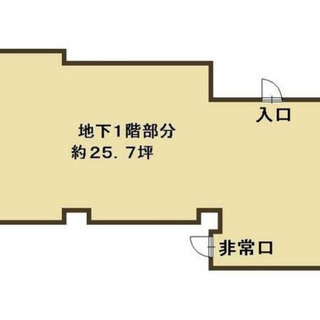 ★貸店舗・事務所★河内天美駅２分　音楽教室営業中　地下１階部分約...