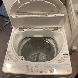 洗濯機4.2kg TOSHIBAの画像