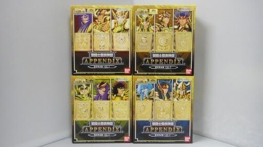聖闘士聖衣神話黄金聖衣箱１～４開封品