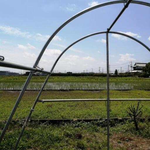 ハウス　骨組み　スチール