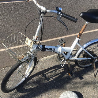 自転車　後輪パンク　しています