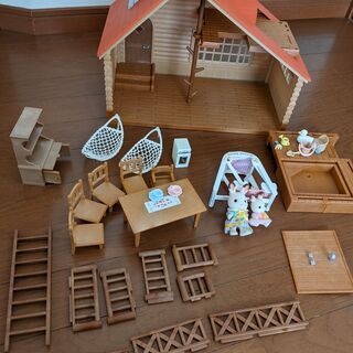 シルバニアファミリー　Log Cabin Gift Set　自由が丘、都立大学、目黒通り沿い受け渡しの画像