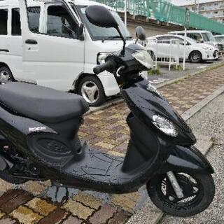整備完了！値段安いままでいきます。　お話早い方　綺麗です　売切　激安65km以上!! SYM kaze 低走行　渋い綺麗なブラック　バッテリー新品　車体洗いました!の画像
