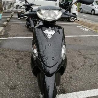 整備完了！値段安いままでいきます。　お話早い方　綺麗です　売切　激安65km以上!! SYM kaze 低走行　渋い綺麗なブラック　バッテリー新品　車体洗いました!の画像