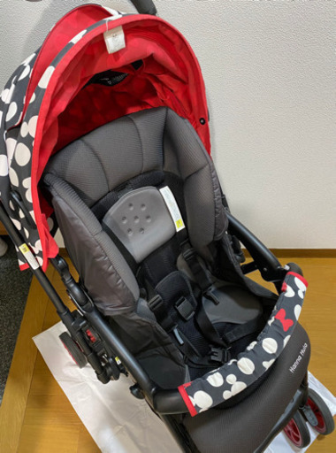 限定モデル アップリカ カルーンプラス ハンナフラ ミッキー柄