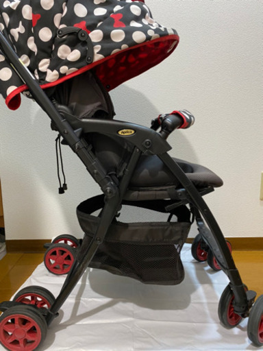 限定モデル アップリカ カルーンプラス ハンナフラ ミッキー柄
