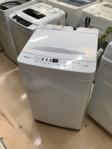 安心の6ヶ月保証付!! 【ハイセンス19年製】 全自動洗濯機 【トレファク町田店】